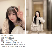 笑怡 165cm/C奶/47kg/21歲
