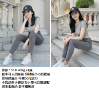 依依 160.D.47kg.24歲6K 較小可人的妹妹 身材較小 D奶軟萌